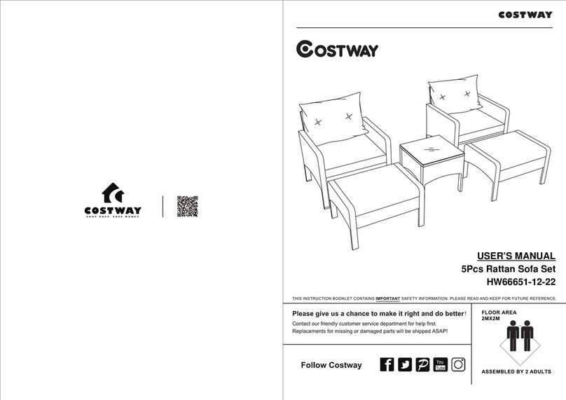 Costway HW66651-12-22 User manual