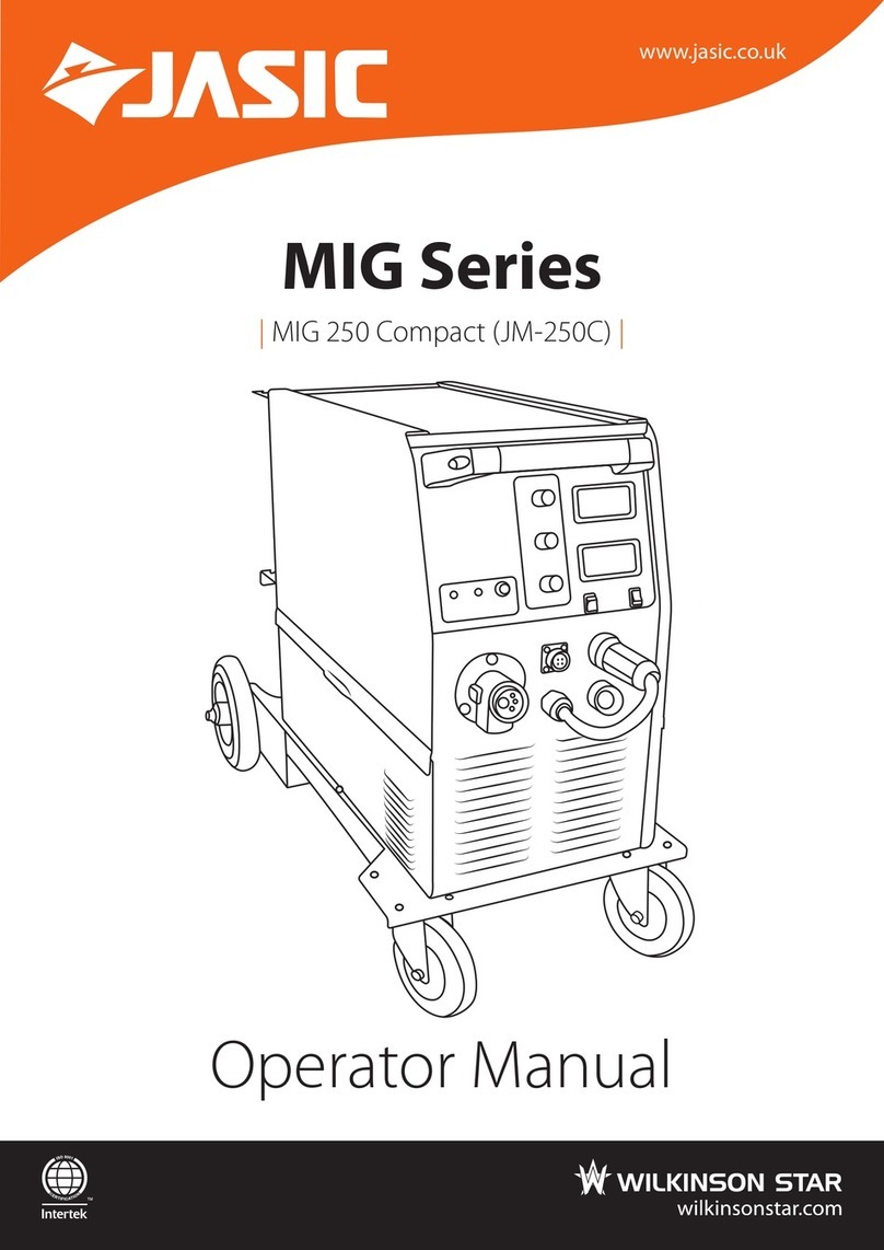 Wilkinson Star Jasic JM-250C User manual