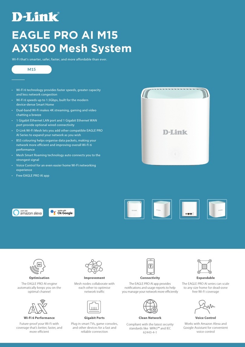 D-Link EAGLE PRO AI M15 User manual