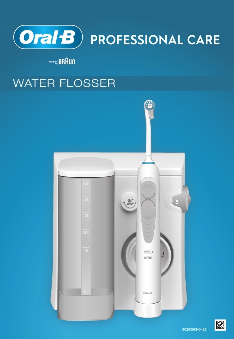 Braun Oral-B OxyJet User manual
