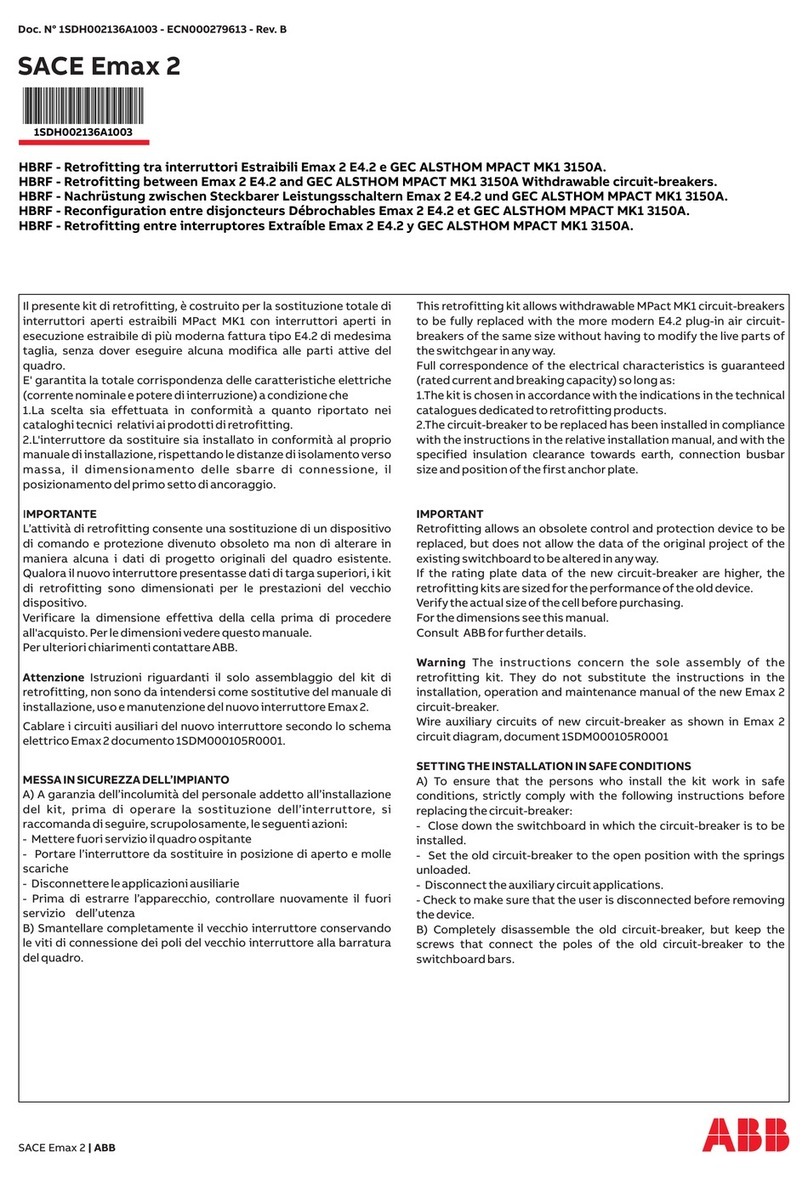 ABB SACE Emax 2 manual
