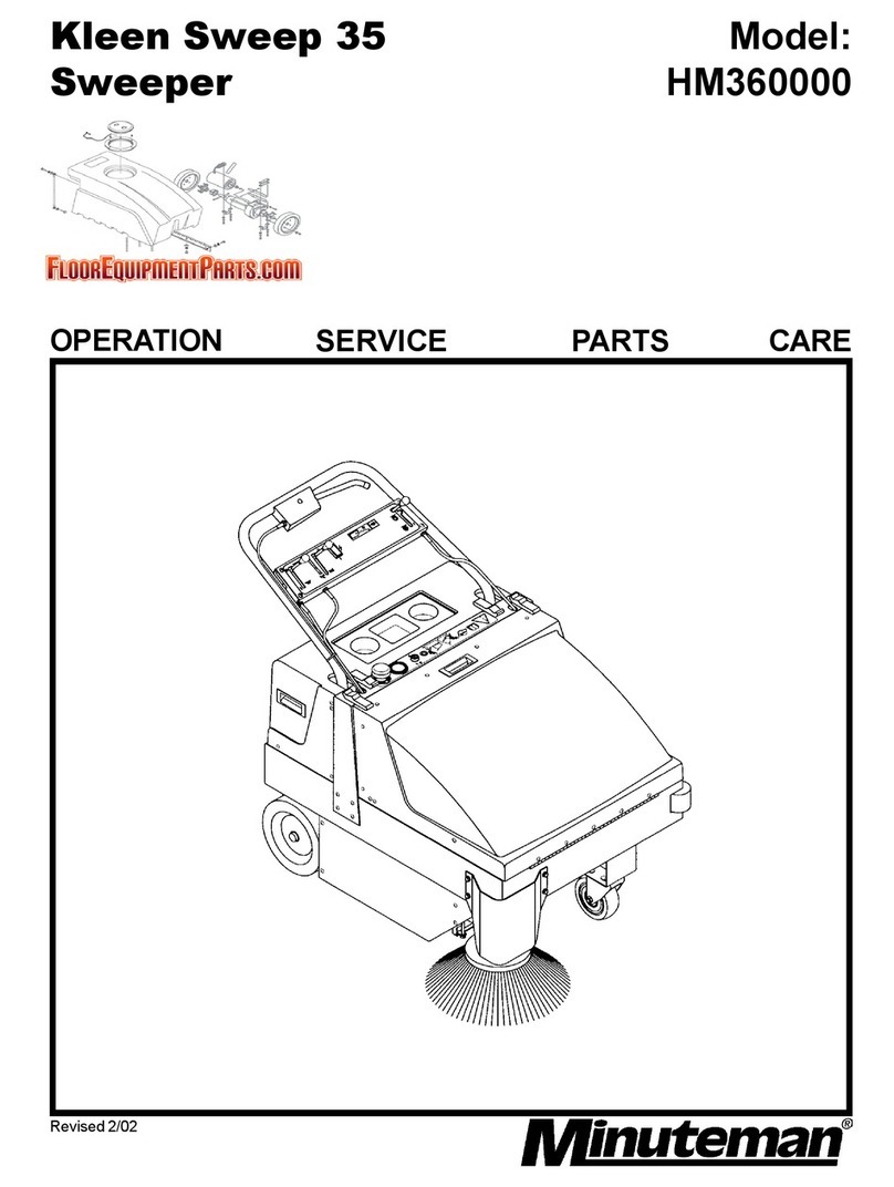 Minuteman Kleen Sweep 35 manual