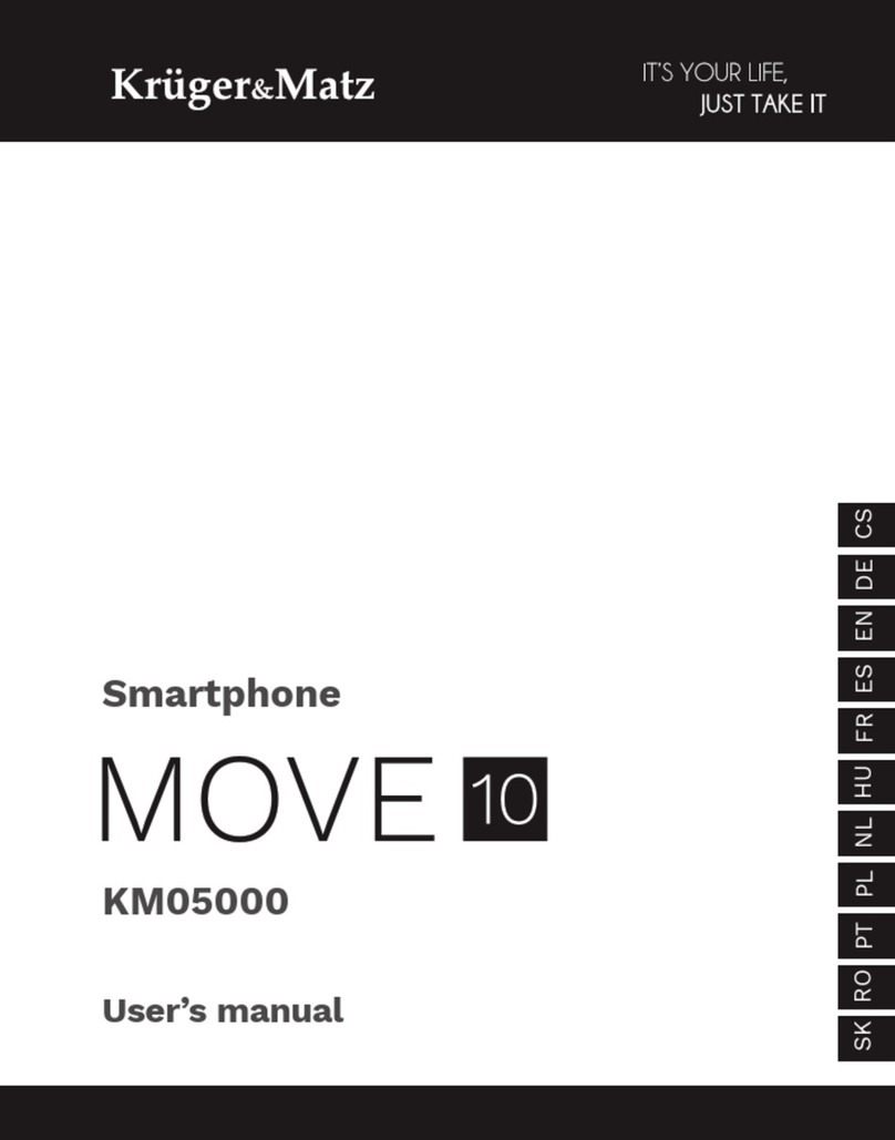 Krüger & Matz MOVE 10 User manual