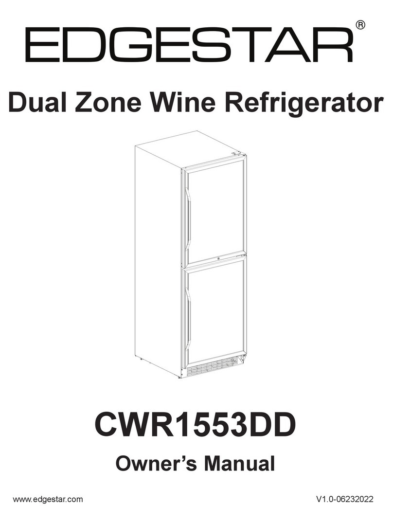 EdgeStar CWR1553DD owner's manual
