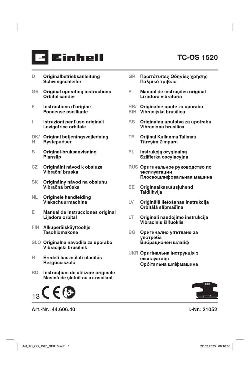 EINHELL TC-OS 1520 User manual