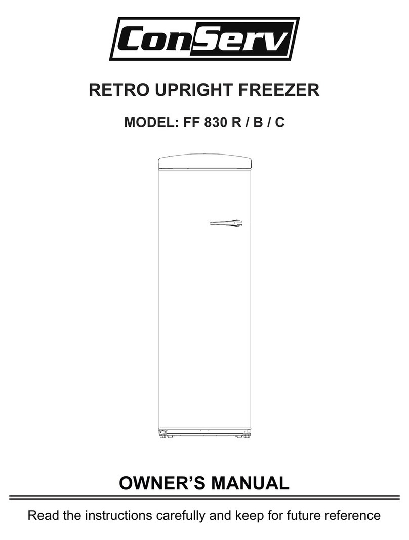 ConServ FF 830 R owner's manual