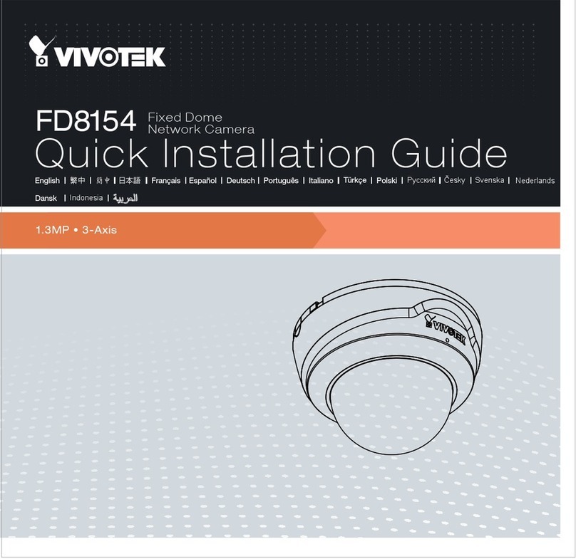 Vivotek FD8154-F2 User manual