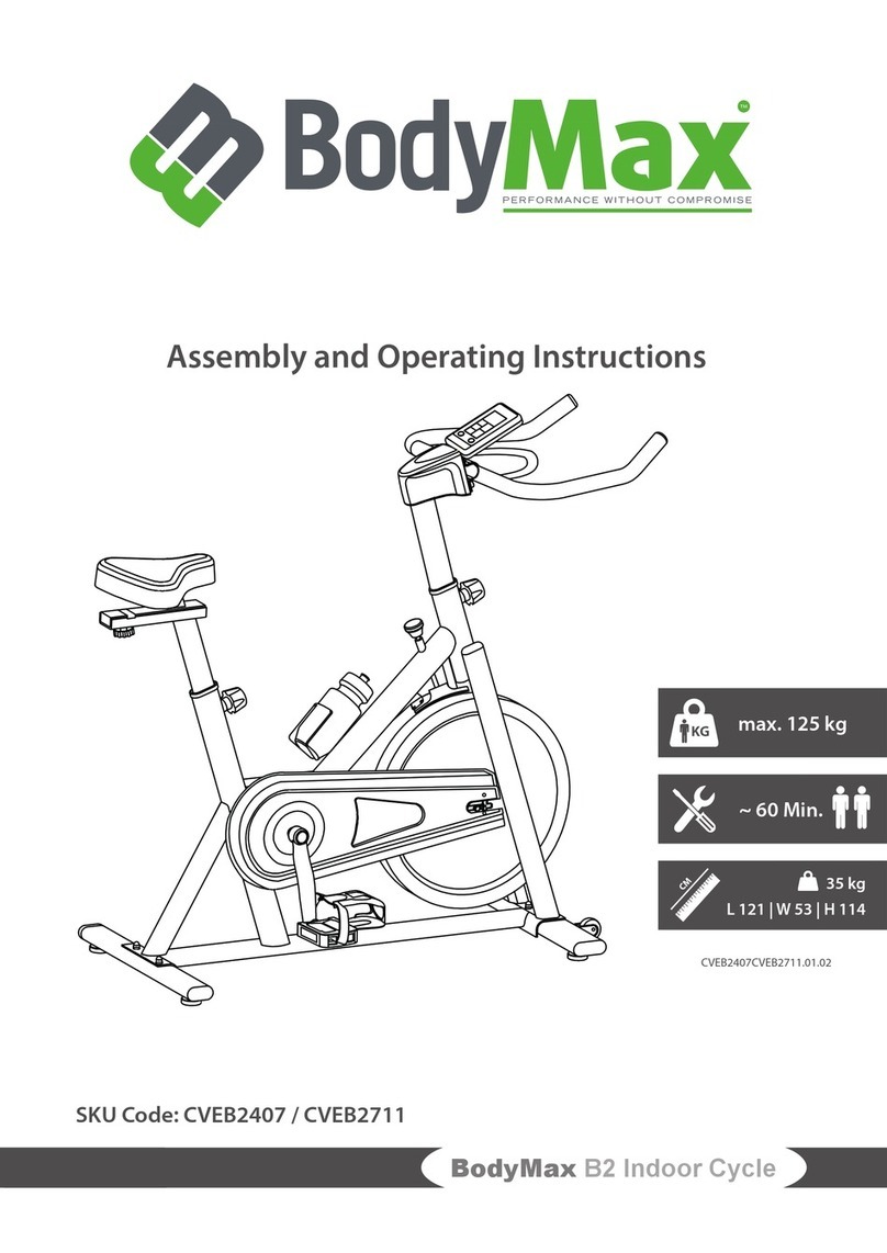 BODYMAX B2 Assembly and operating instructions