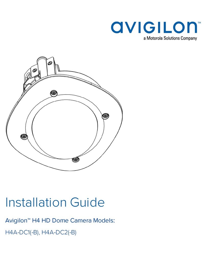 Motorola solutions Avigilon H4 installation guide