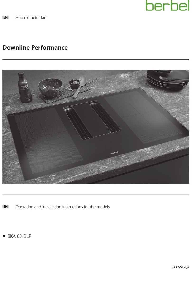 Berbel Downline Performance BKA 83 DLP Operating and installation instructions