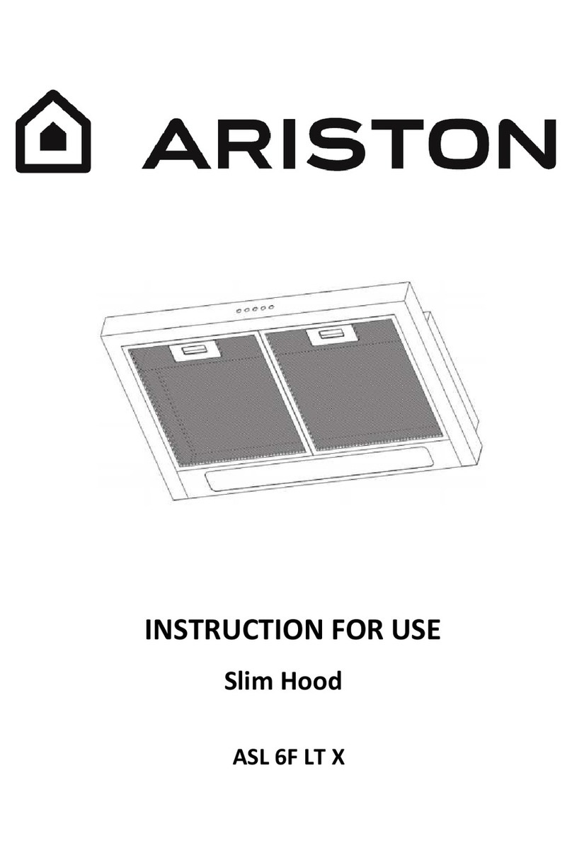 Ariston ASL 6F LT X Instructions for use