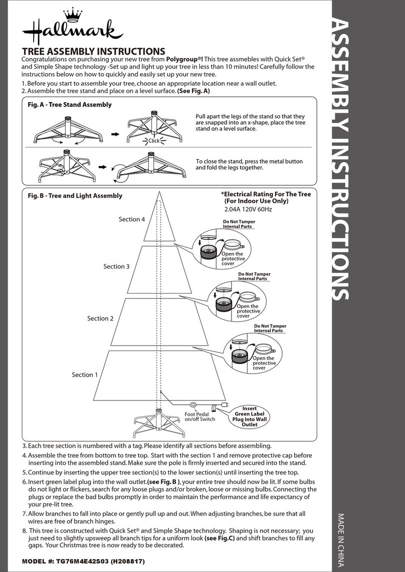 Polygroup Hallmark TG76M4E42S03 User manual