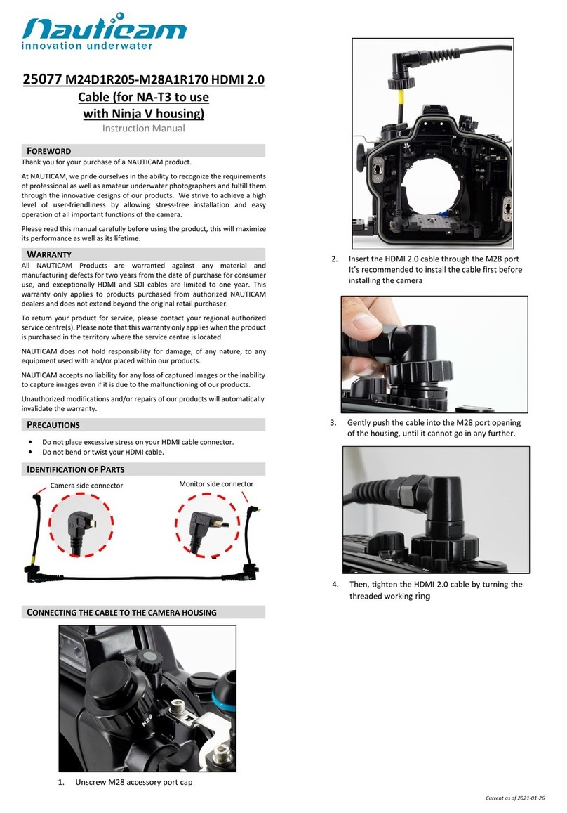 Nauticam 25077 instruction manual