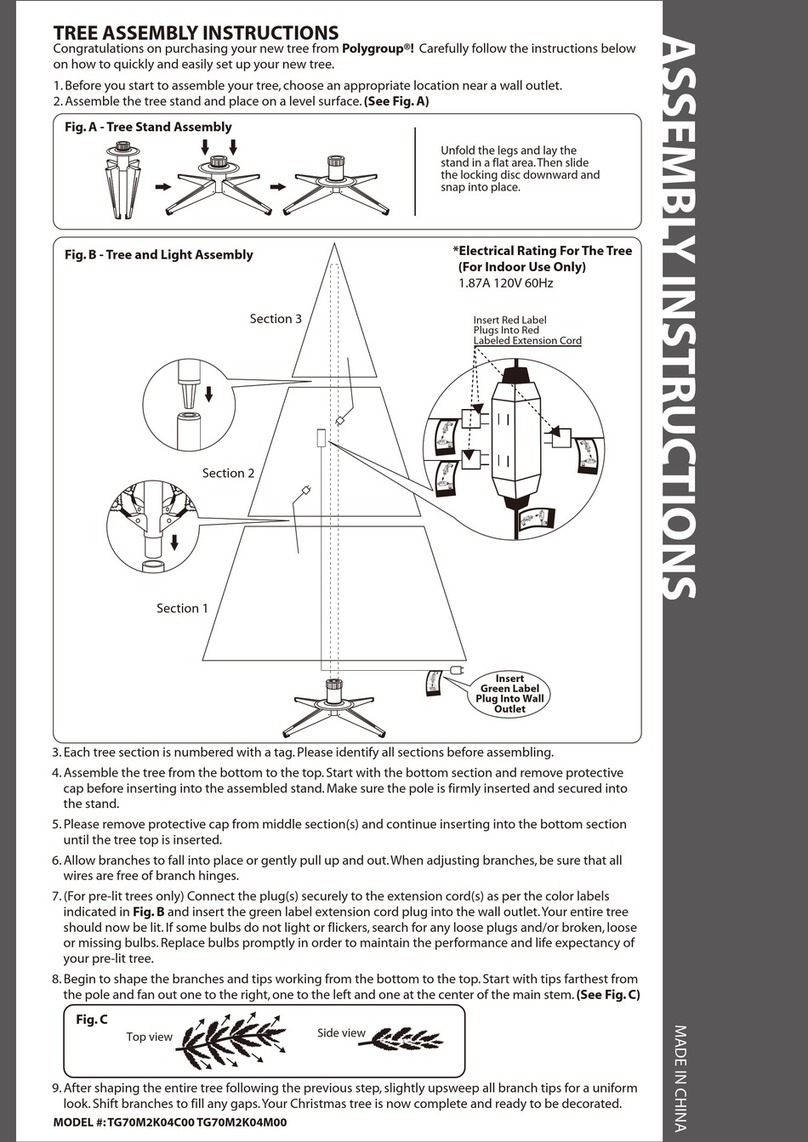 Polygroup TG70M2K04C00 Assembly instructions