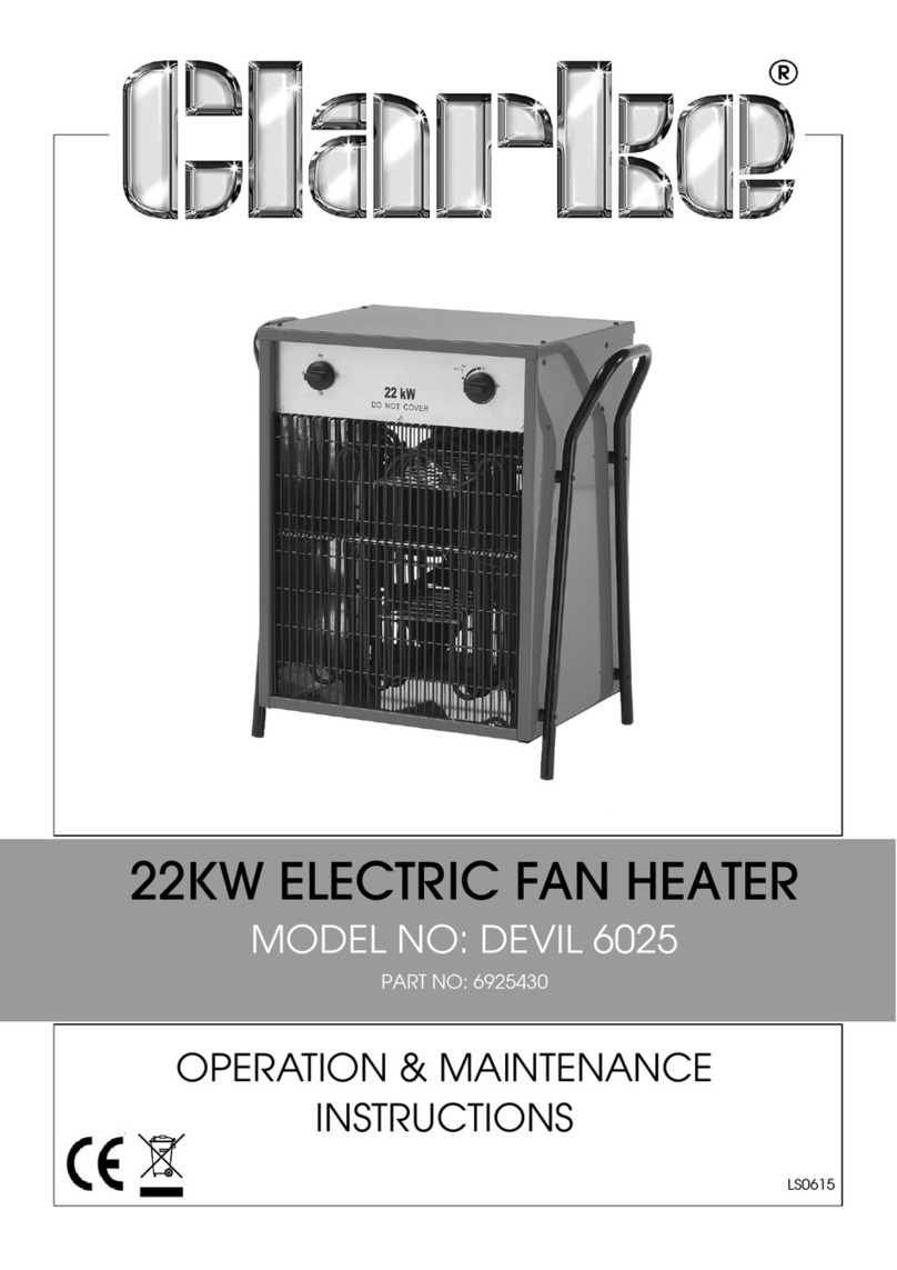 Clarke DEVIL 6025 Instruction Manual