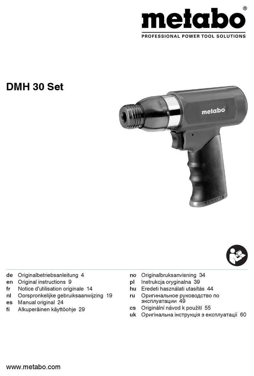 Metabo DMH 30 Set User manual