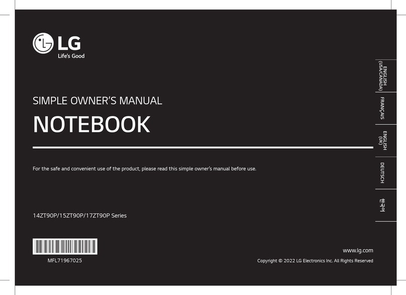 LG 17ZT90P Series owner's manual