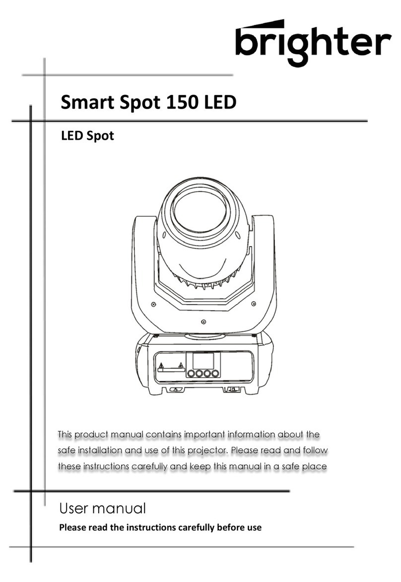 Brighter Smart Spot 150 LED User manual