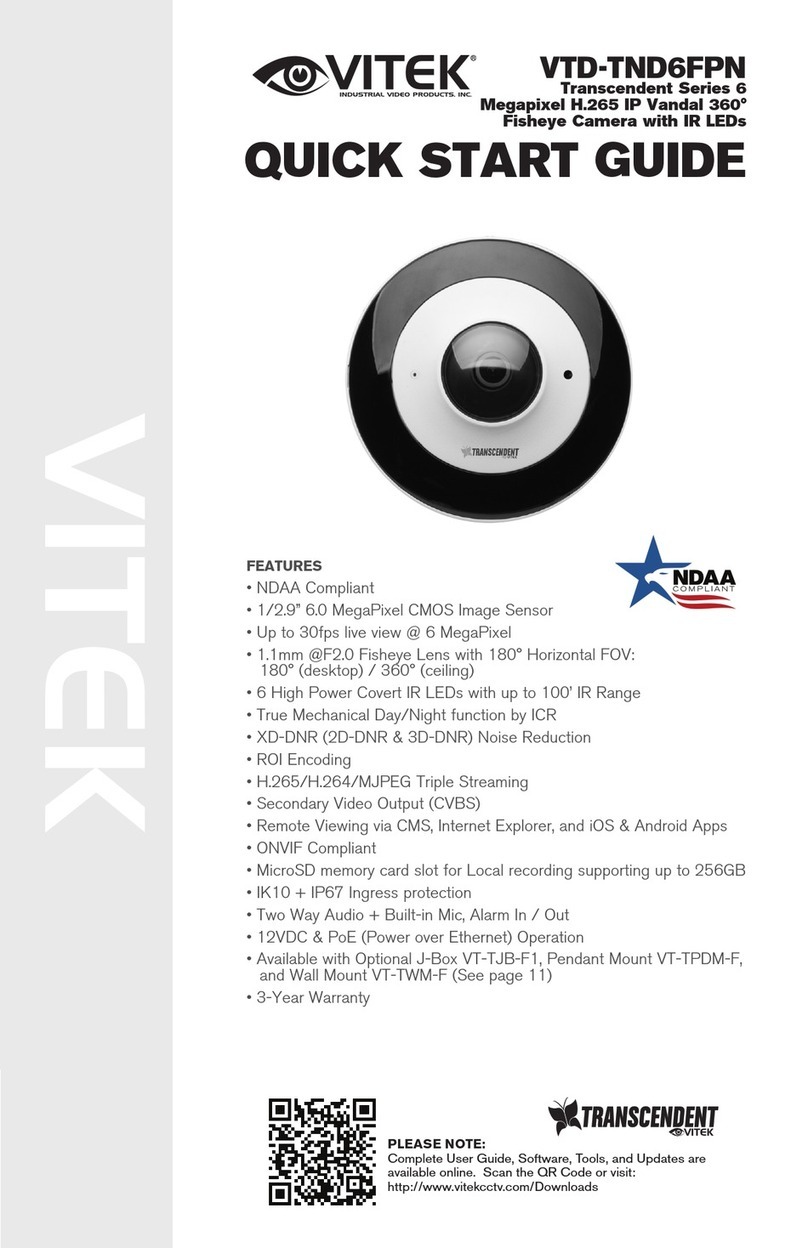 Vitek Transcendent VTD-TND6FPN User manual