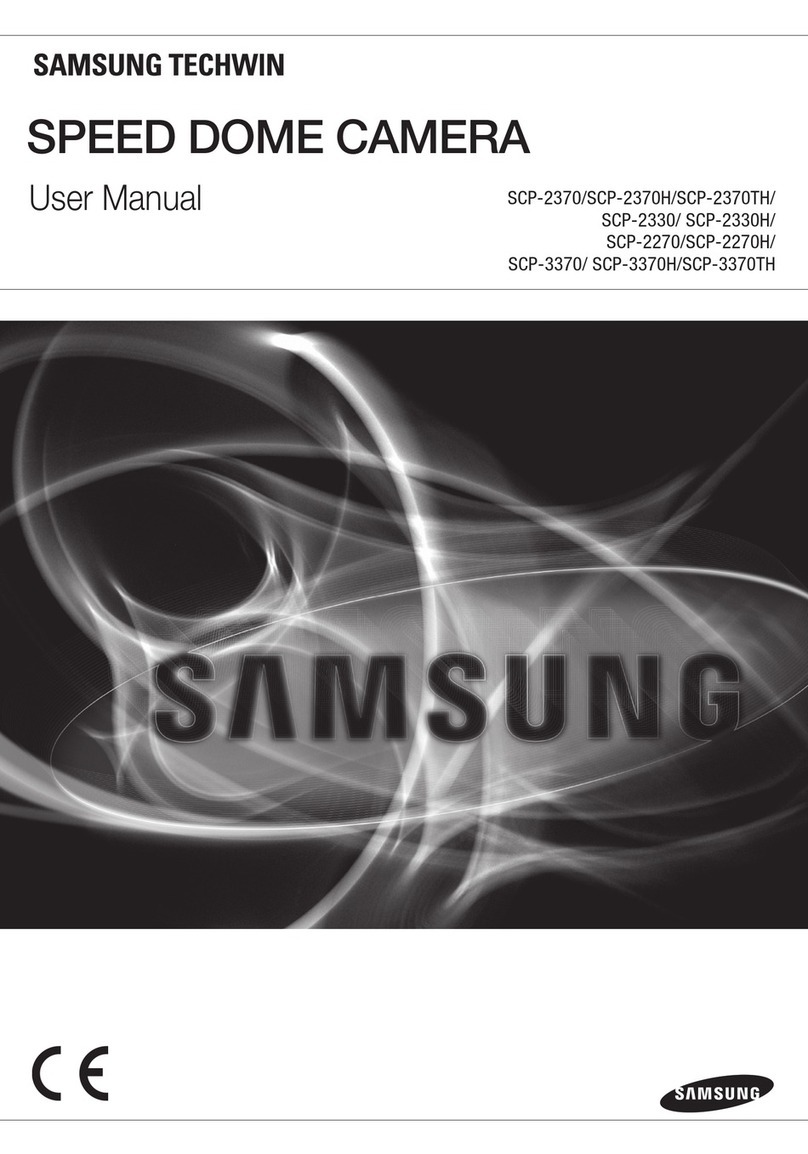 Samsung Techwin SCP-2270H User manual