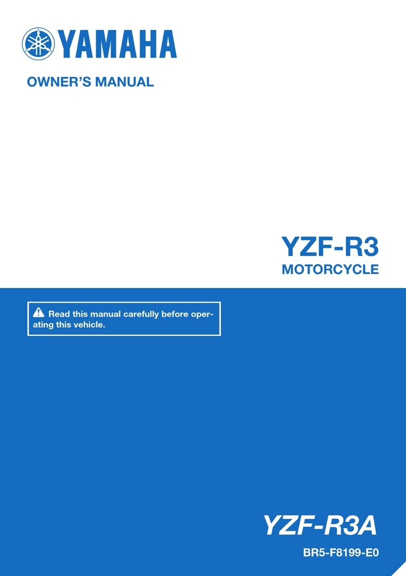 Yamaha YZF-R3A User manual Yamaha YZF-R3A User manual