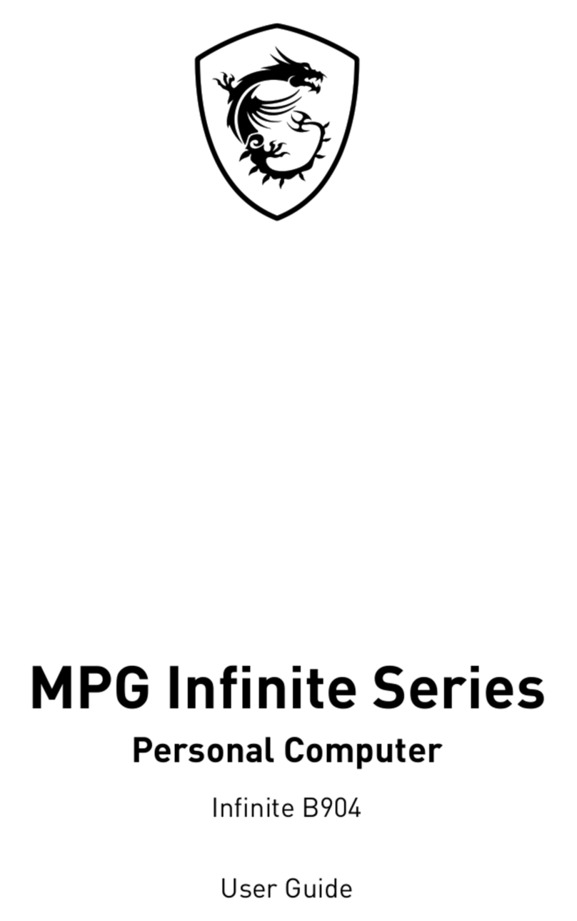 MSI MPG Infinite Series user guide