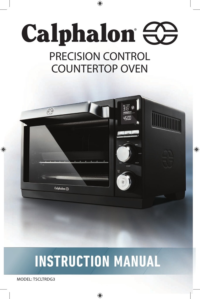 Calphalon TSCLTRDG3 instruction manual
