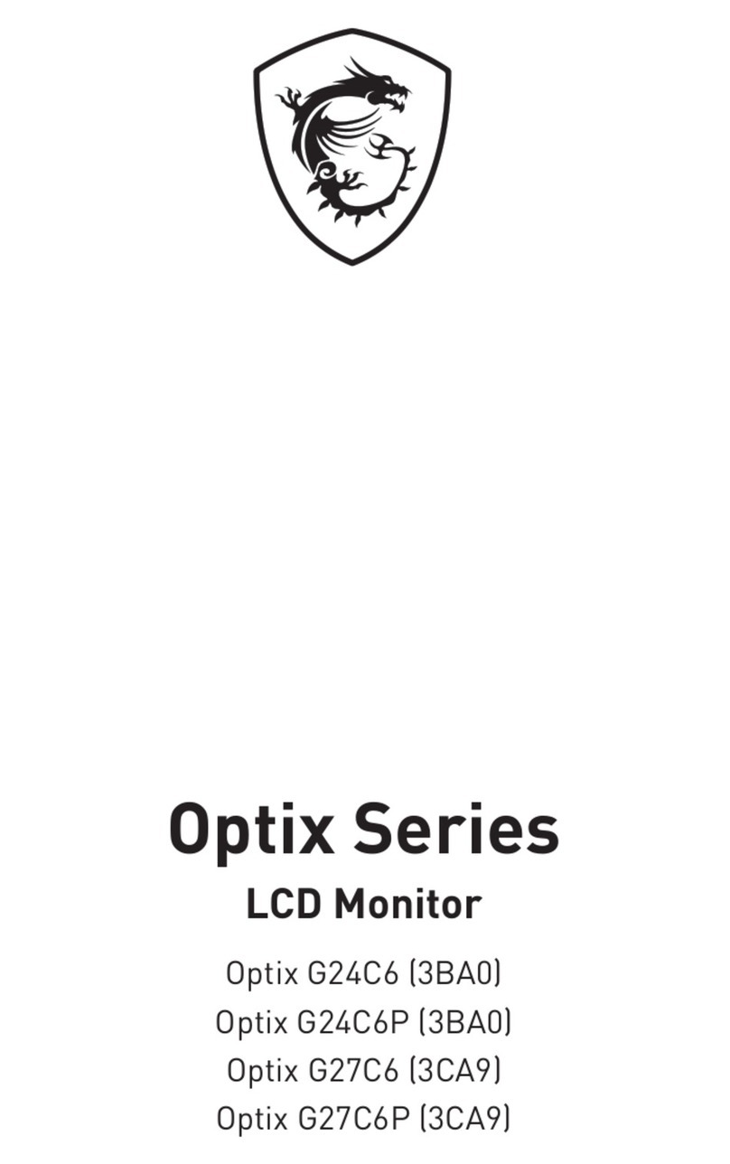 MSI Optix G24C6 (3BA0) User manual MSI Optix G24C6 (3BA0) User manual