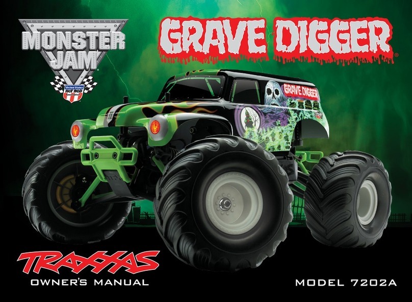 Traxxas MONSTER JAM GRAVE DIGGER 7202A User manual