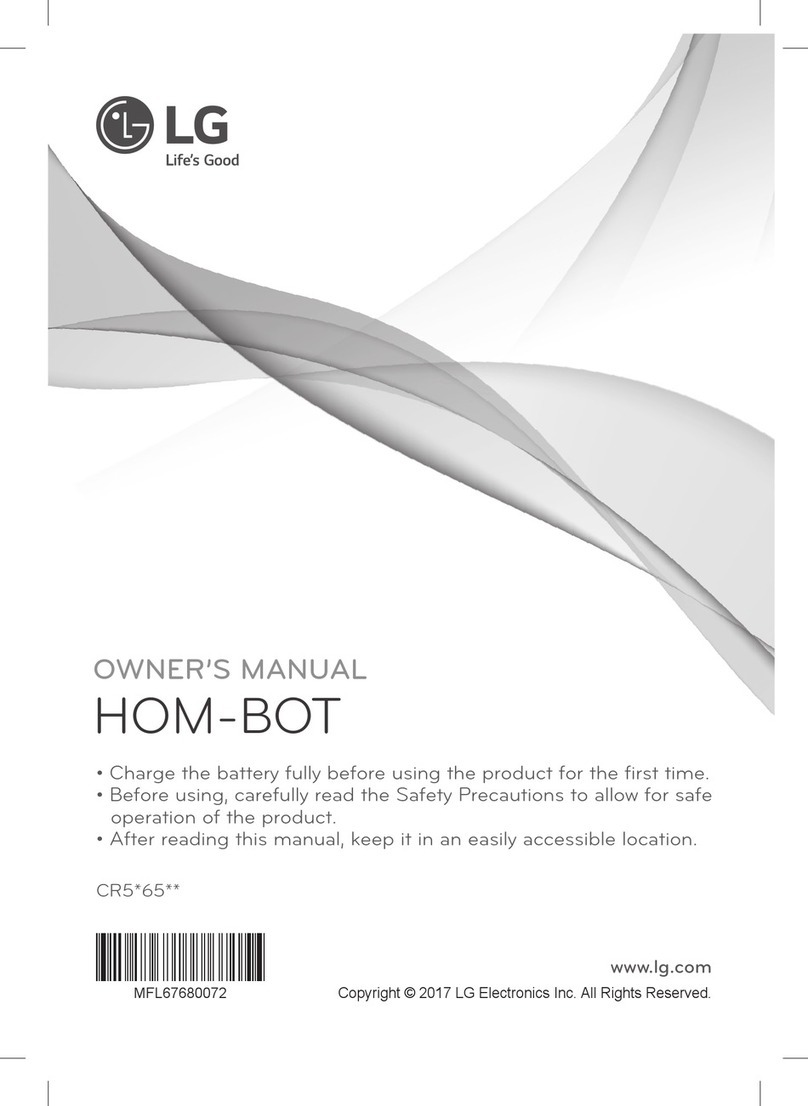 LG HOM-BOT CR5 65 Series User manual