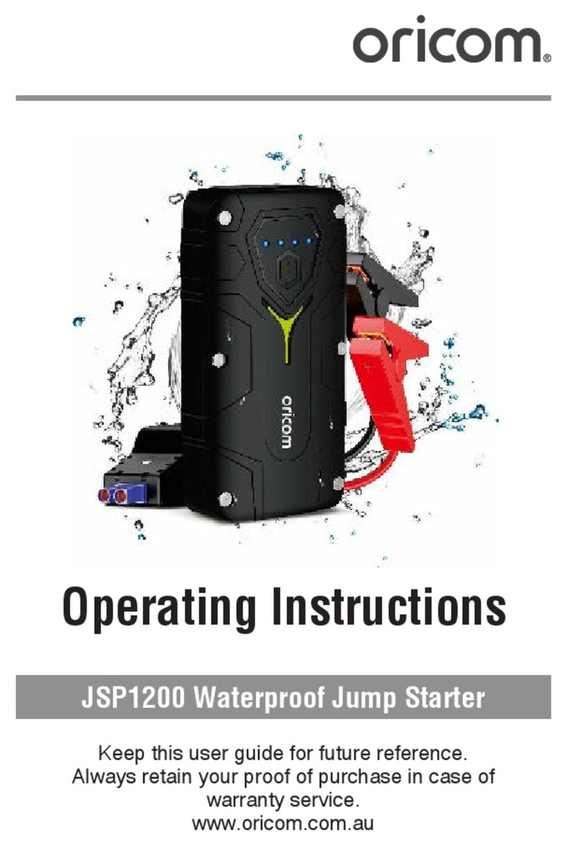 Oricom JSP1200 operating instructions