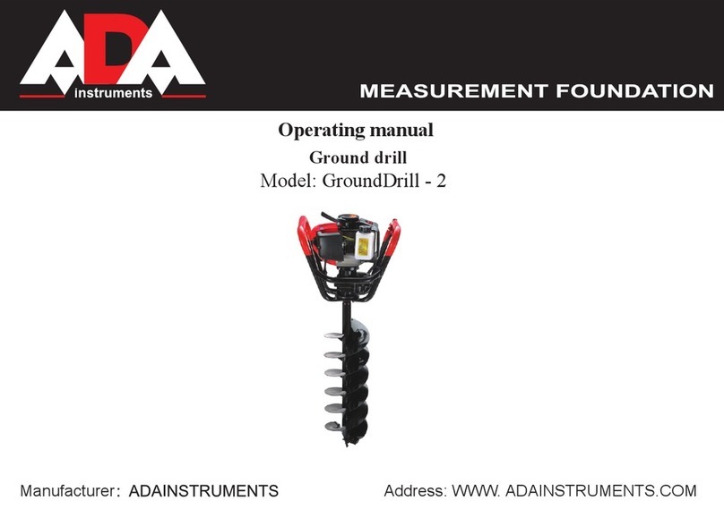 ADA INSTRUMENTS GroundDrill-2 User manual
