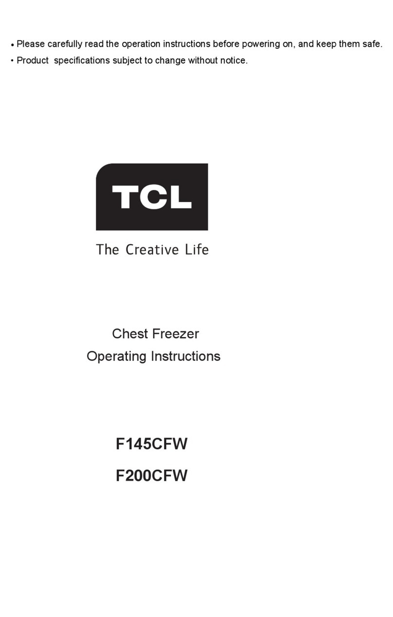 TCL F145CFW operating instructions