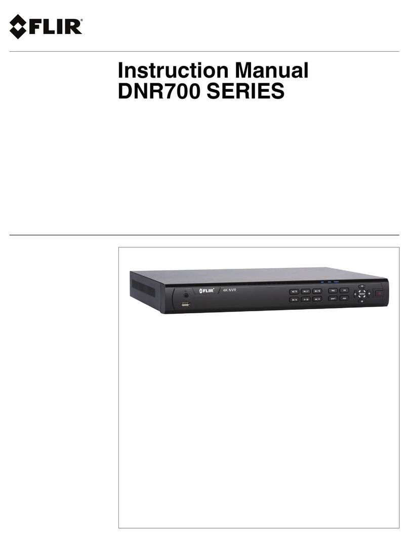 FLIR DNR700 Series User manual FLIR DNR700 Series User manual