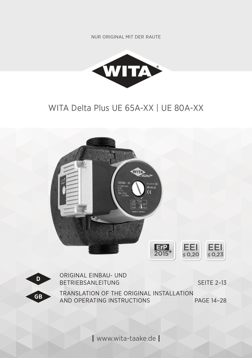WITA Delta Plus UE 65A Series User manual