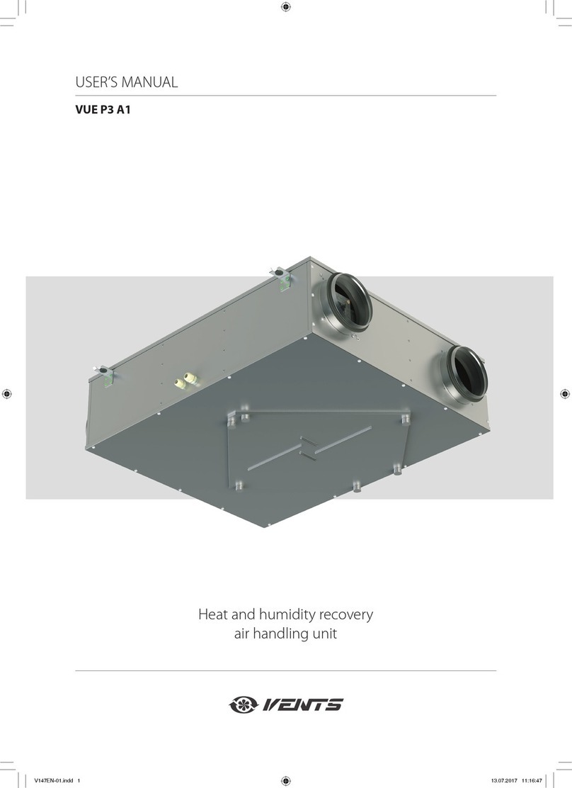 Vents VUE P3 A1 User manual