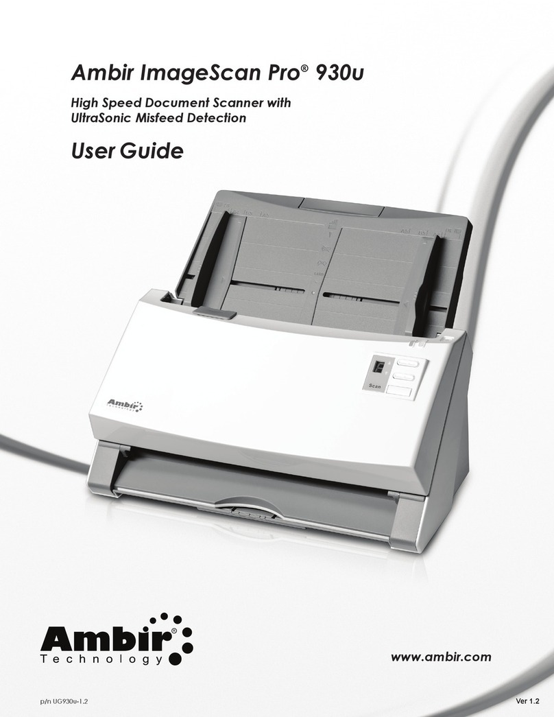 Ambir ImageScan Pro 930u User manual