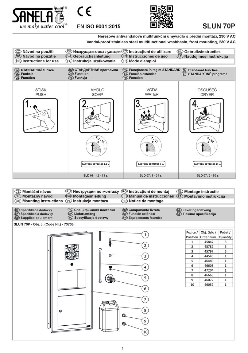 Sanela SLUN 70P Instructions for use