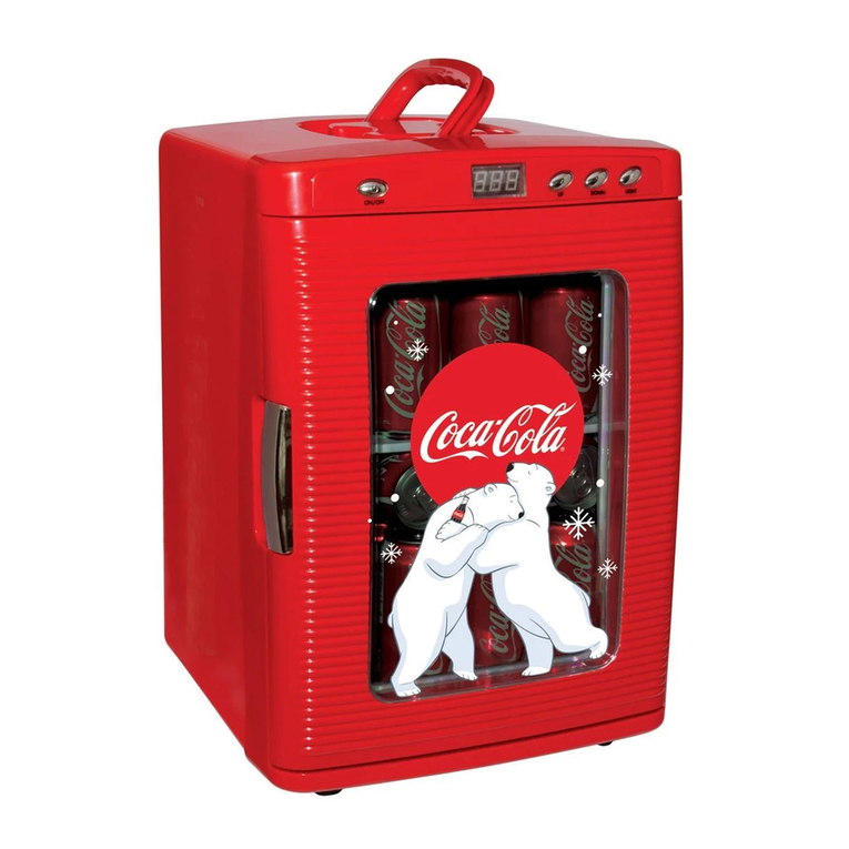 Koolatron Coca-Cola KWC-25 User manual