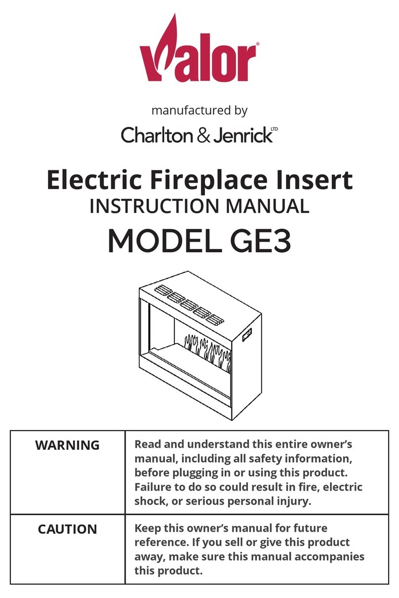 Charlton & Jenrick Valor GE3 User manual Charlton & Jenrick Valor GE3 User manual