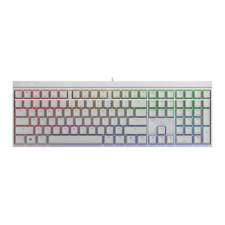 Cherry MX BOARD 2.0S User manual