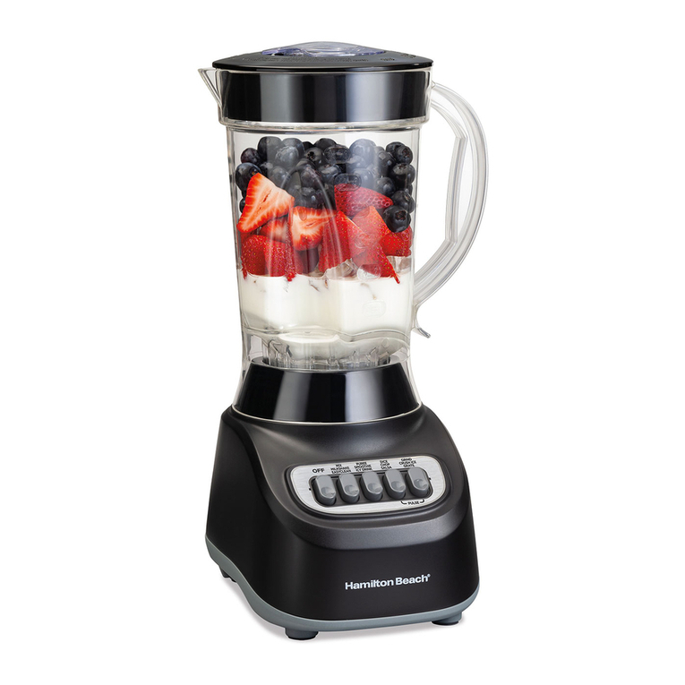 Hamilton Beach 50180 User manual