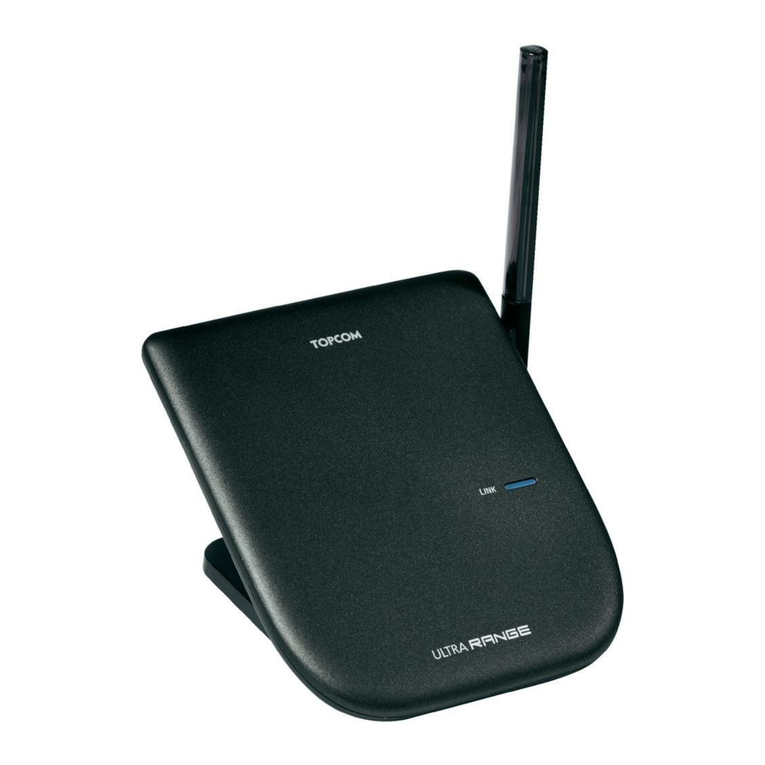 Topcom Ultra R112 user manual