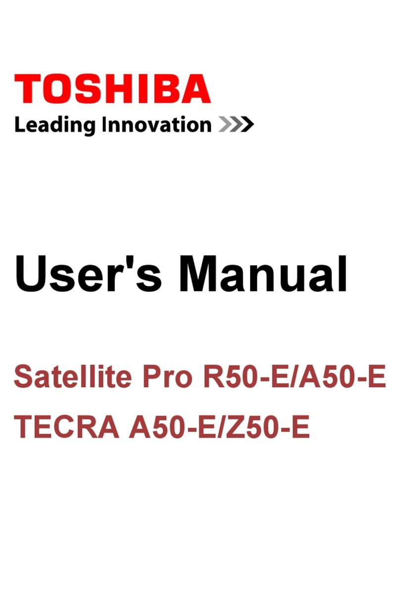Toshiba TECRA A50-E Series user manual
