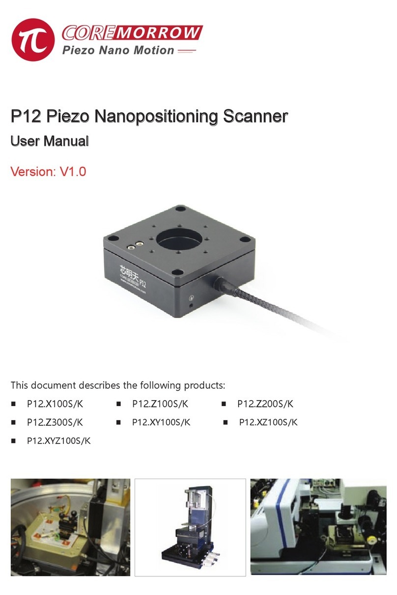 Coremorrow P12 Series user manual