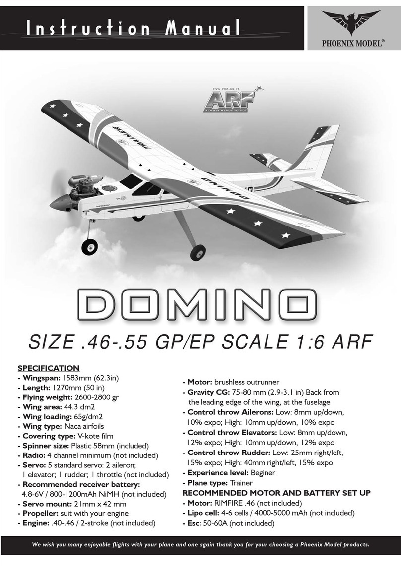 Phoenix Model Domino instruction manual Phoenix Model Domino instruction manual