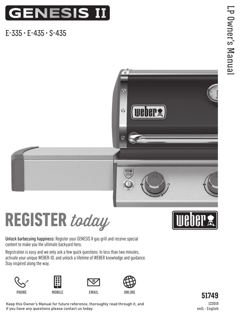 Weber Genesis II E-435 User manual