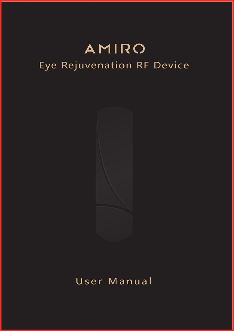 Amiro Eye Rejuvenation RF Device User manual