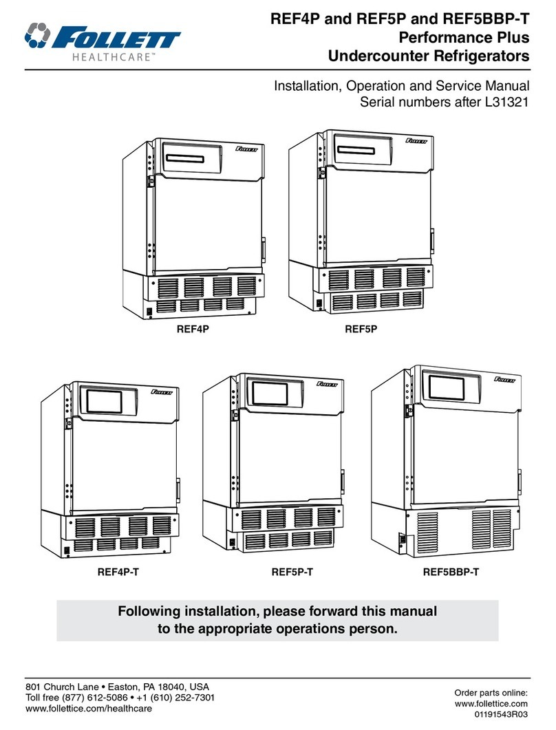 Follett Performance Plus REF4P Setup guide