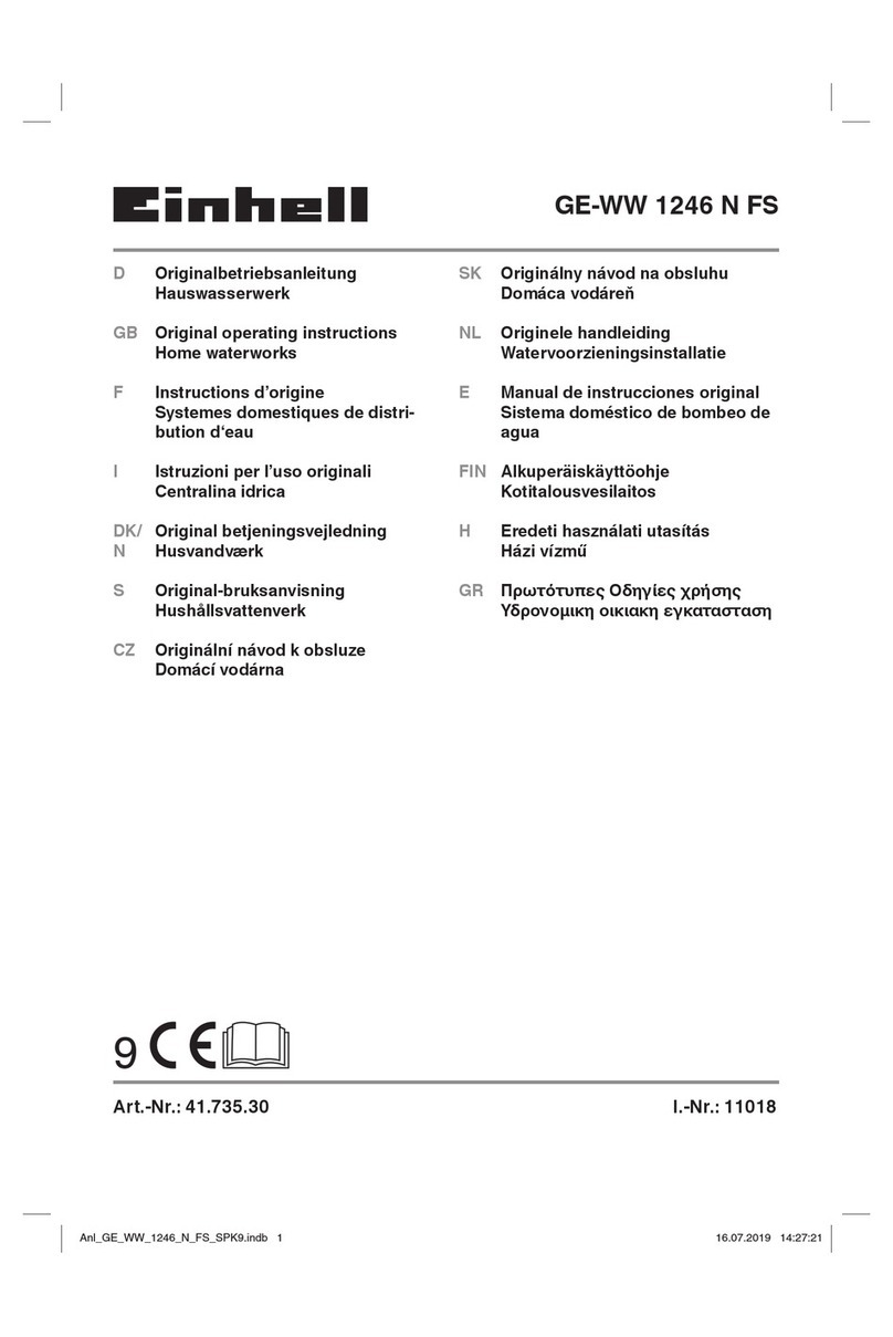 EINHELL GE-WW 1246 N FS User manual EINHELL GE-WW 1246 N FS User manual